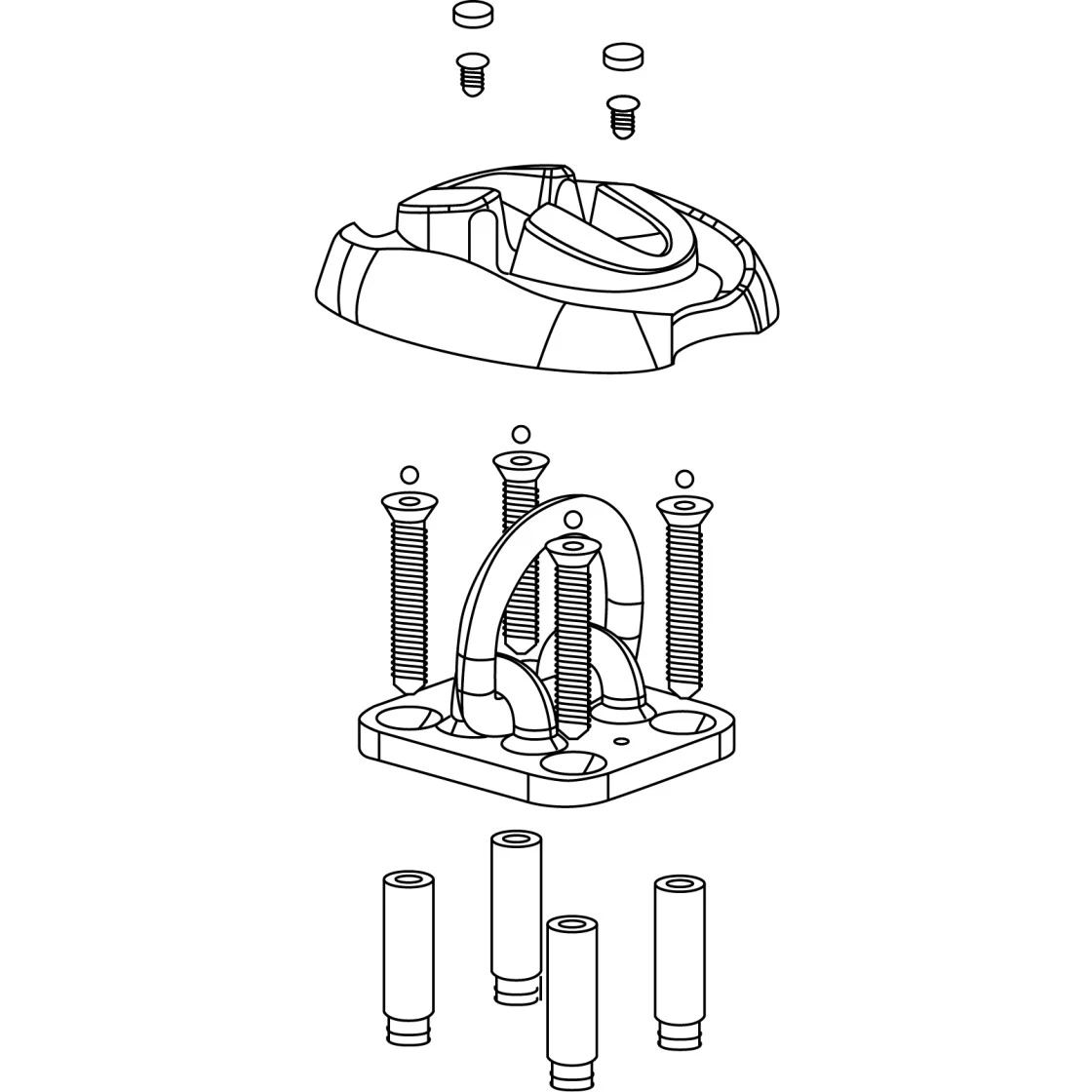 AXA Befestigungsbügel Wall/Floor Anchor 7 AXA Befestigungsbügel Wall/Floor Anchor – Bild 5