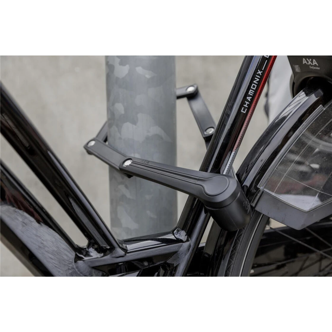 AXA Faltschloss Fold 85 850 Mm SK 9 Schwarz 3 AXA Faltschloss Fold 85 850 Mm SK 9 Schwarz