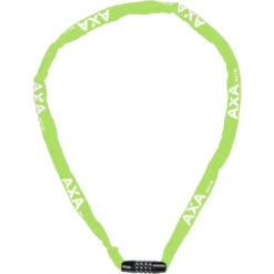 AXA Kettenschloss Rigid Code 120 1.200 Mm SK 3 Neongelb