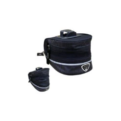 Longus SATTELTASCHE EXPAND QR, SCHWARZ QR-HALTERUNG F. SATTEL