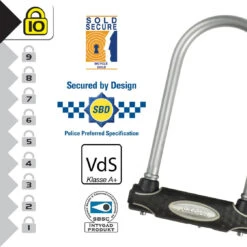 Master Lock BÜGELSCHLOß/8195COL MIT HALTER GRAU 210MMX110X13MM GRAU -Bike Essentials Verkäufe master lock buegelschloss 8195col mit halter grau 210mmx110x13mm grau3