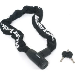 Master Lock KETTE / 8391 SCHWARZ 90CM X 8MM MIT DISC ZYLINDER