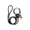 Master Lock SPIRALSCHLOß M.SCHELLE SCHWARZ 8275 LÄNGE:100CM KABEL:8MM -Bike Essentials Verkäufe master lock spiralschloss mschelle schwarz 8275 laenge100cm kabel8mm