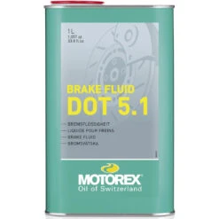 MOTOREX Bremsflüssigkeit BRAKE FLUID DOT 5.1 1x 1 Liter Flasche