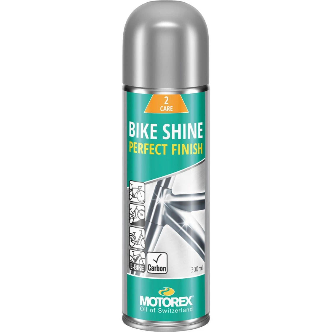 MOTOREX Oberflächenbehandlung BIKE SHINE 1x 300 Ml Sprühdose 7 MOTOREX Oberflächenbehandlung BIKE SHINE 1x 300 Ml Sprühdose – Bild 5