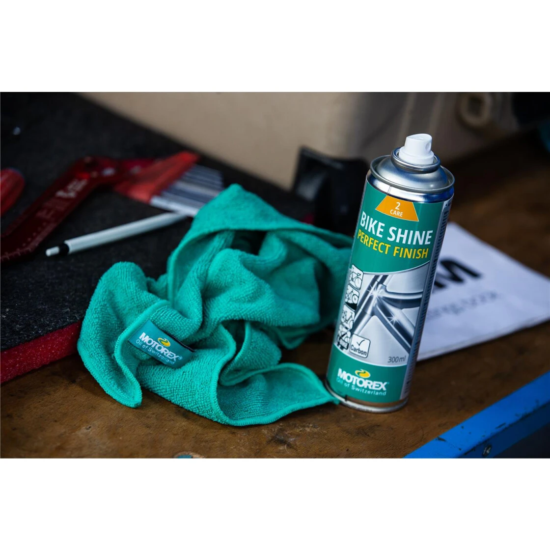 MOTOREX Oberflächenbehandlung BIKE SHINE 1x 300 Ml Sprühdose 3 MOTOREX Oberflächenbehandlung BIKE SHINE 1x 300 Ml Sprühdose