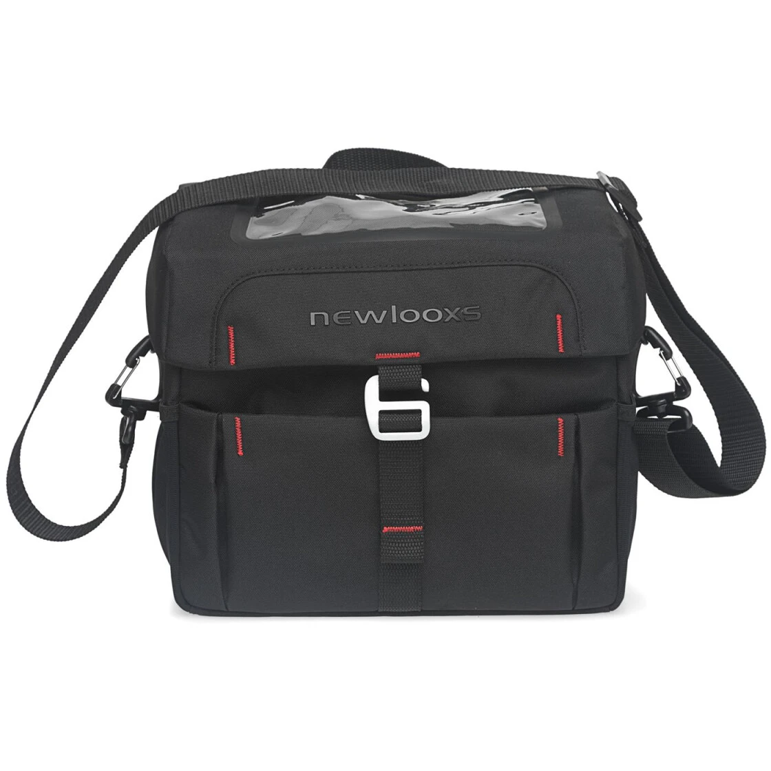 New Looxs LENKERTASCHE VIGO BLACK 9,5L POLYESTER 25,5X23X16,5CM 4 New Looxs LENKERTASCHE VIGO BLACK 9,5L POLYESTER 25,5X23X16,5CM – Bild 2