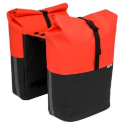 New Looxs Tasche Nyborg Double MIK Red Black -Bike Essentials Verkäufe new looxs tasche nyborg double mik red black