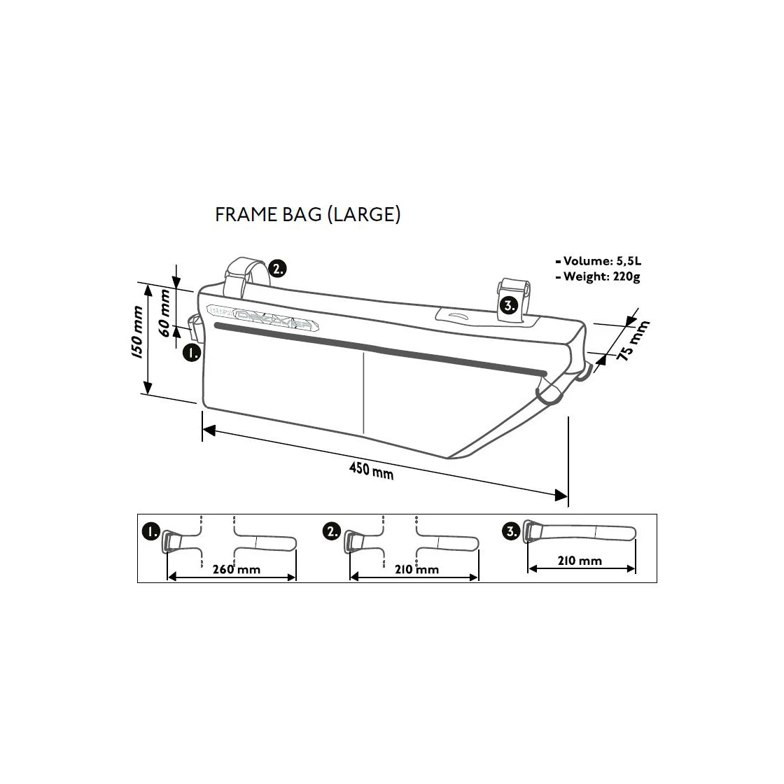 PRO Rahmentasche Discover 5,5 L 6 PRO Rahmentasche Discover 5,5 L – Bild 4